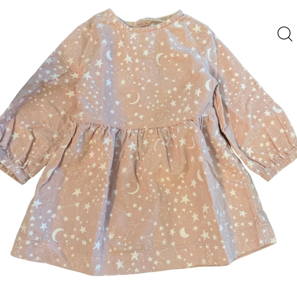 Stella McCartney blush Pink Starry Kids Dress
